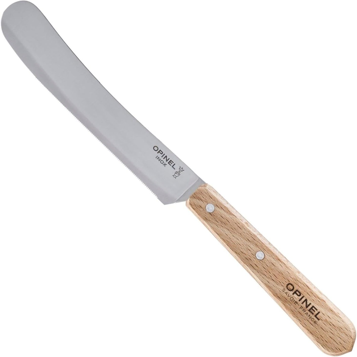 Brunch Knife, Micro-Serrated Speading Breakfast Knife (Natural)