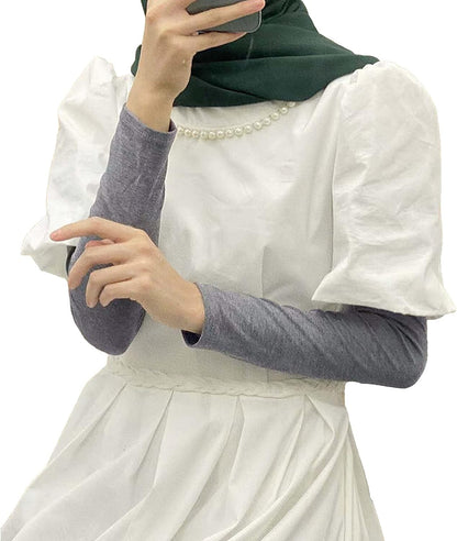 Long Arm Sleeves for Women Cooling UV Sun Protection Sleeves to Cover Arms Gardening Sleeves