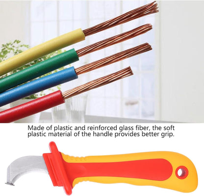 Professional Electric Cable Stripper, Wire Skins Removal Tool, Fast, Lightweight, Anti-Magnetic for Electricians
