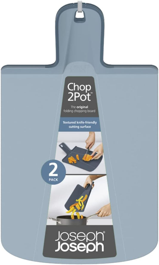 Chop2Pot Plus Folding Cutting Board, Small 2-Piece Set