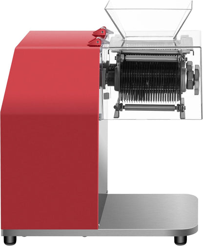 850W Meat Slicer, Commercial Meat Cutting Machine, Stainless Steel, 5 mm Thickness, Detachable Blades, Electric Food Slicer for Home Kitchen Restaurant Supermarket