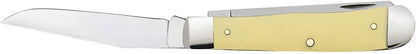 Case WR XX Trapper Folding Pocket Knife, Synthetic Handle with Carbon Steel Blades, 4 1/8 inches Closed