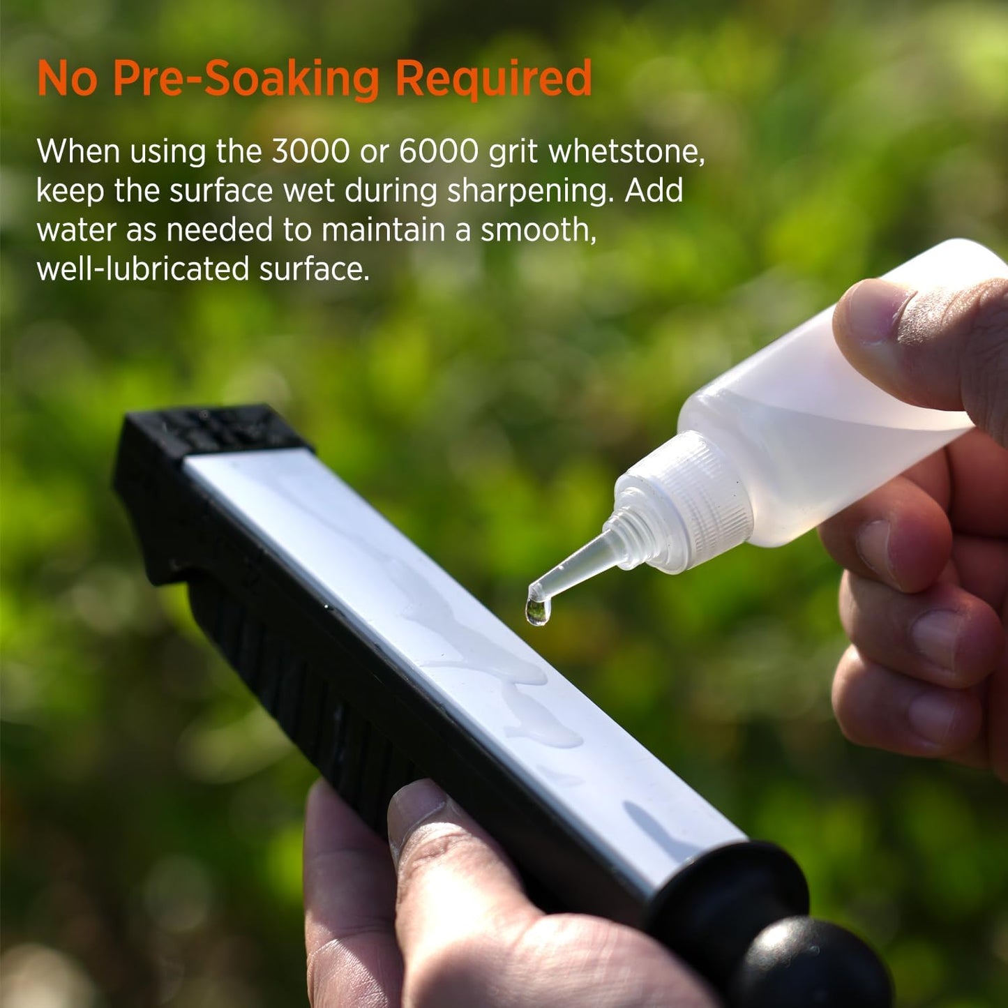 2-Piece Soak-Free Whetstones Refill 3000 & 6000 Grit 1" x 6" / 25 x 150 mm for 202H