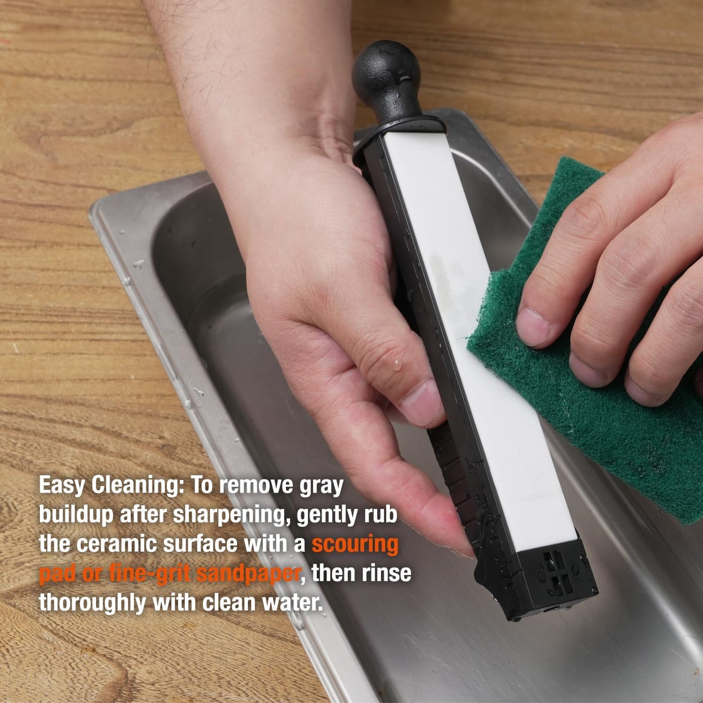 2-Piece Soak-Free Whetstones Refill 3000 & 6000 Grit 1" x 6" / 25 x 150 mm for 202H