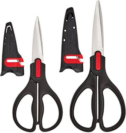 Self-Sharpening Stainless Steel All-Purpose Shears with Edgekeeper Sleeve