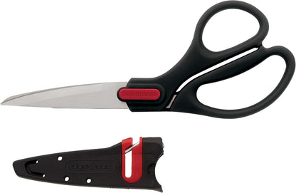 Self-Sharpening Stainless Steel All-Purpose Shears with Edgekeeper Sleeve
