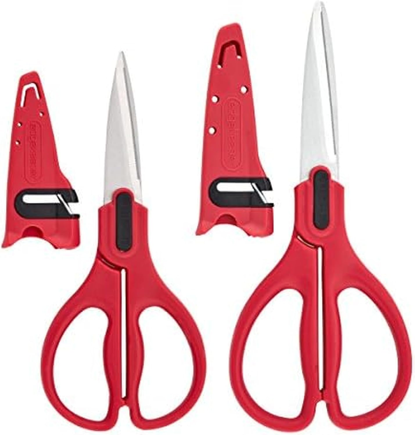 Self-Sharpening Stainless Steel All-Purpose Shears with Edgekeeper Sleeve