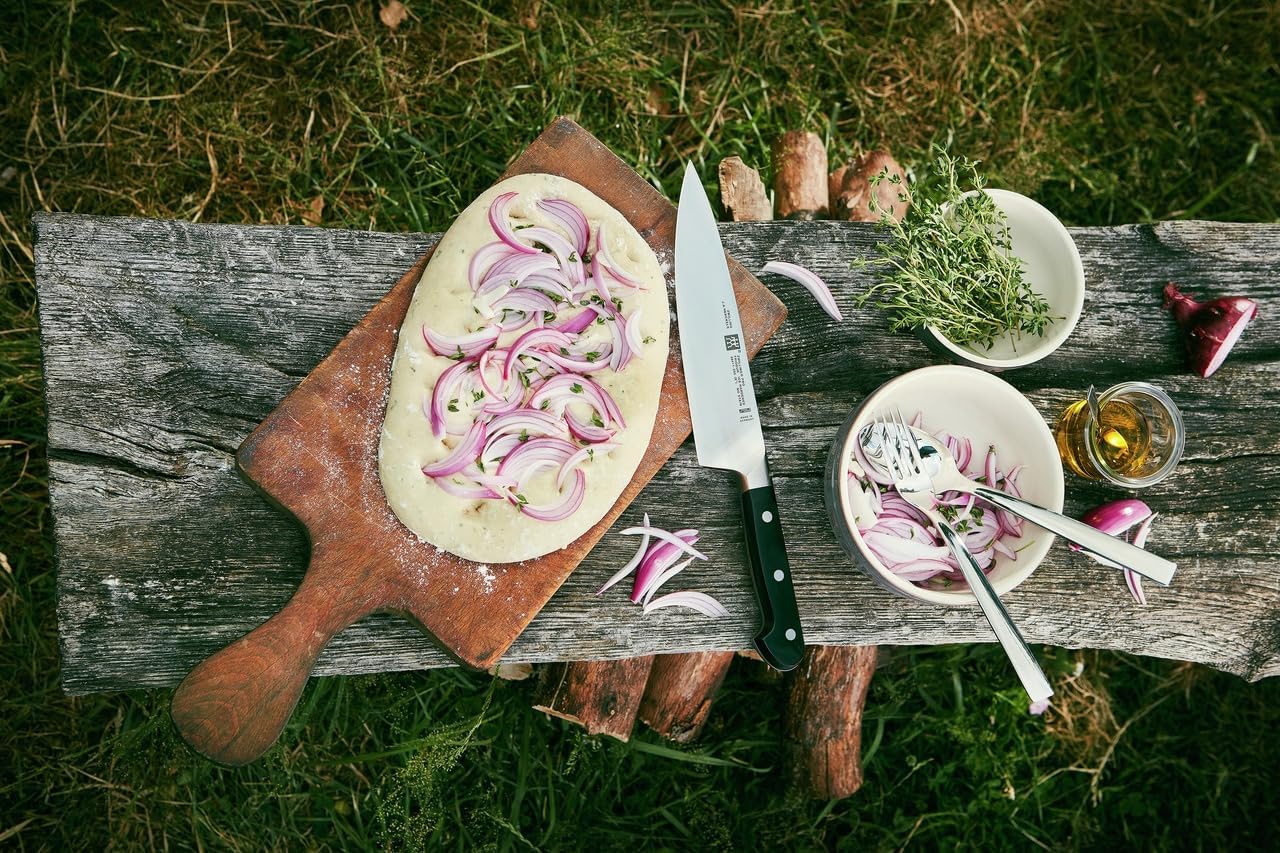 Pro 8-inch Razor-Sharp German Traditional Chef's Knife, Made in Company-Owned German Factory with Special Formula Steel perfected for almost 300 Years, Dishwasher Safe