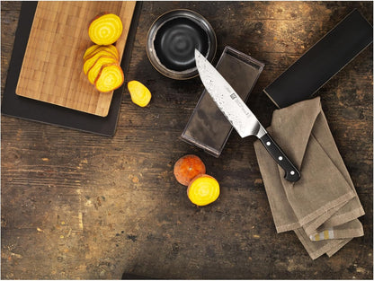 Pro 8-inch Razor-Sharp German Traditional Chef's Knife, Made in Company-Owned German Factory with Special Formula Steel perfected for almost 300 Years, Dishwasher Safe