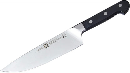 Pro 8-inch Razor-Sharp German Traditional Chef's Knife, Made in Company-Owned German Factory with Special Formula Steel perfected for almost 300 Years, Dishwasher Safe