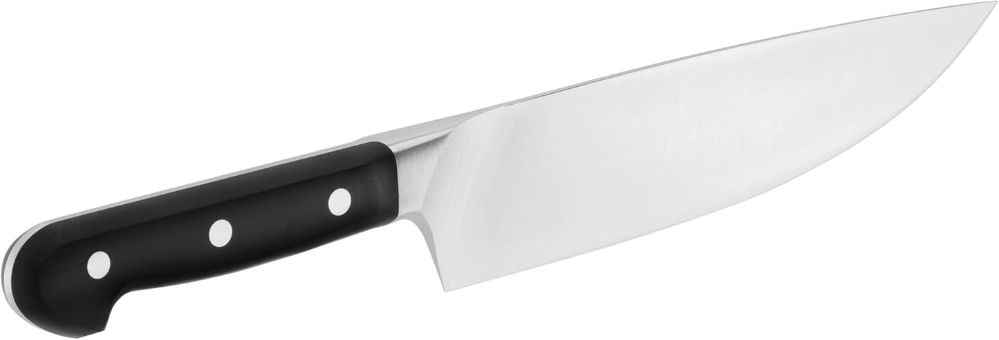 Pro 8-inch Razor-Sharp German Traditional Chef's Knife, Made in Company-Owned German Factory with Special Formula Steel perfected for almost 300 Years, Dishwasher Safe