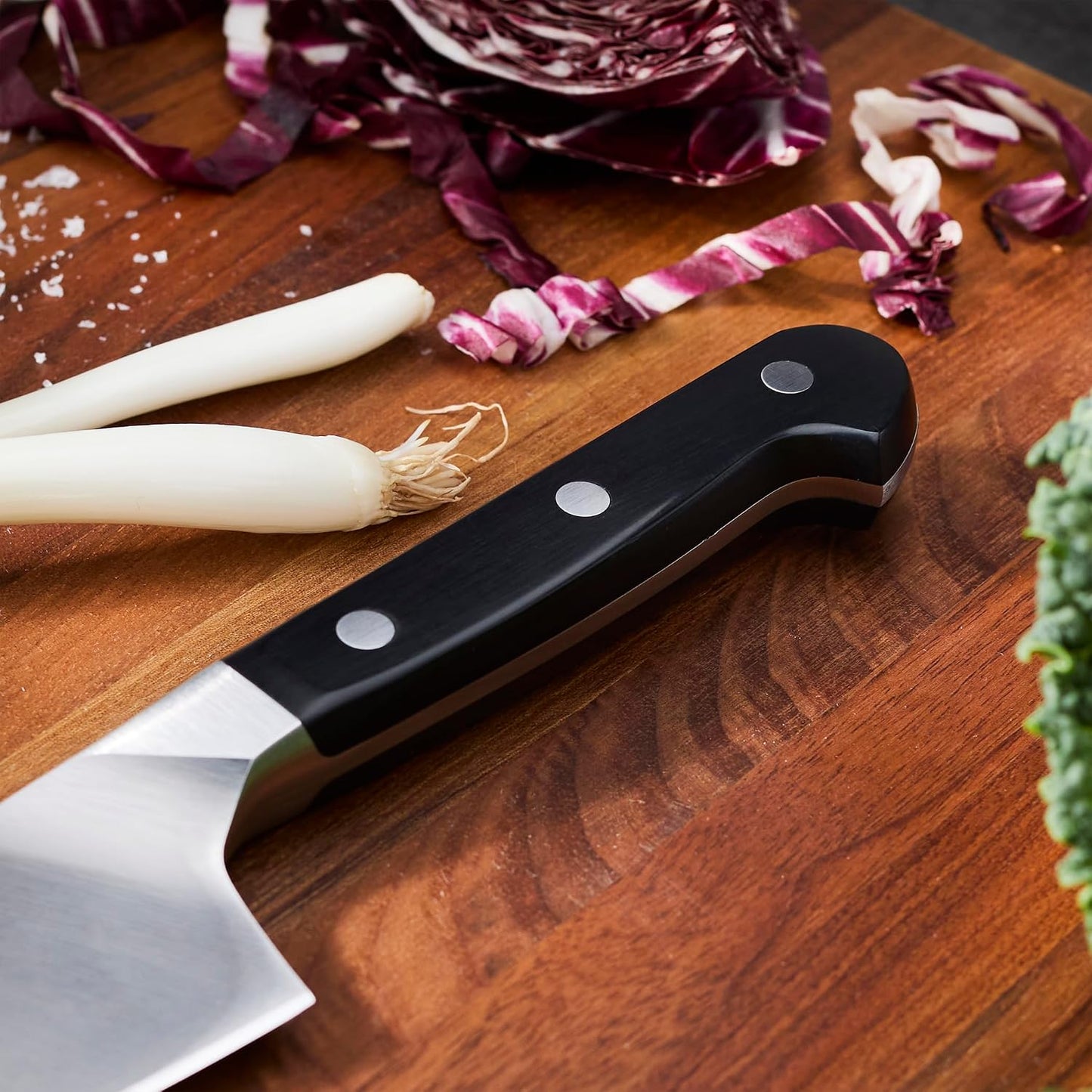 Pro 8-inch Razor-Sharp German Traditional Chef's Knife, Made in Company-Owned German Factory with Special Formula Steel perfected for almost 300 Years, Dishwasher Safe