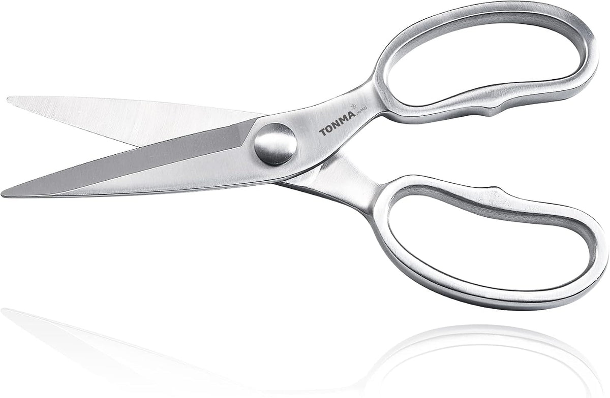 TONMA Kitchen Scissors All Purpose, Made in Japan, Stainless Steel, TK-2