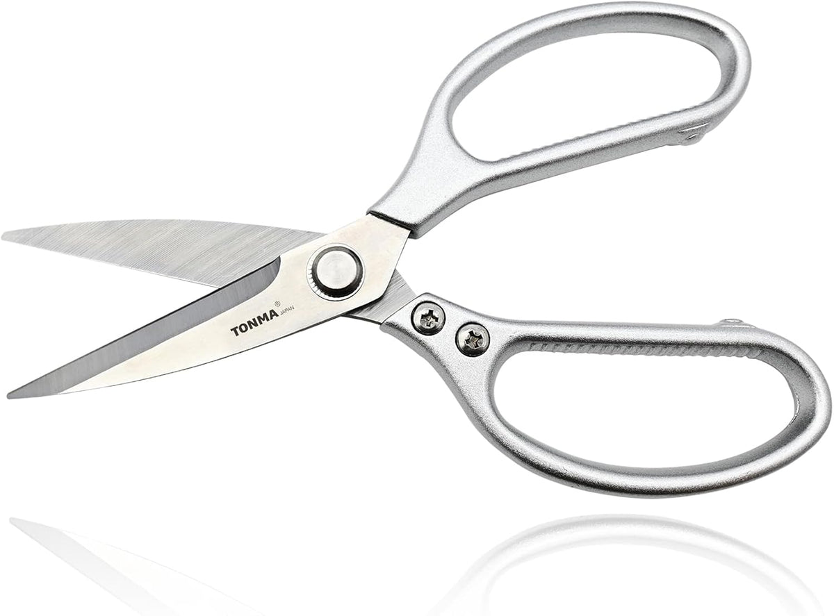 TONMA Kitchen Scissors All Purpose, Made in Japan, Stainless Steel, TK-2