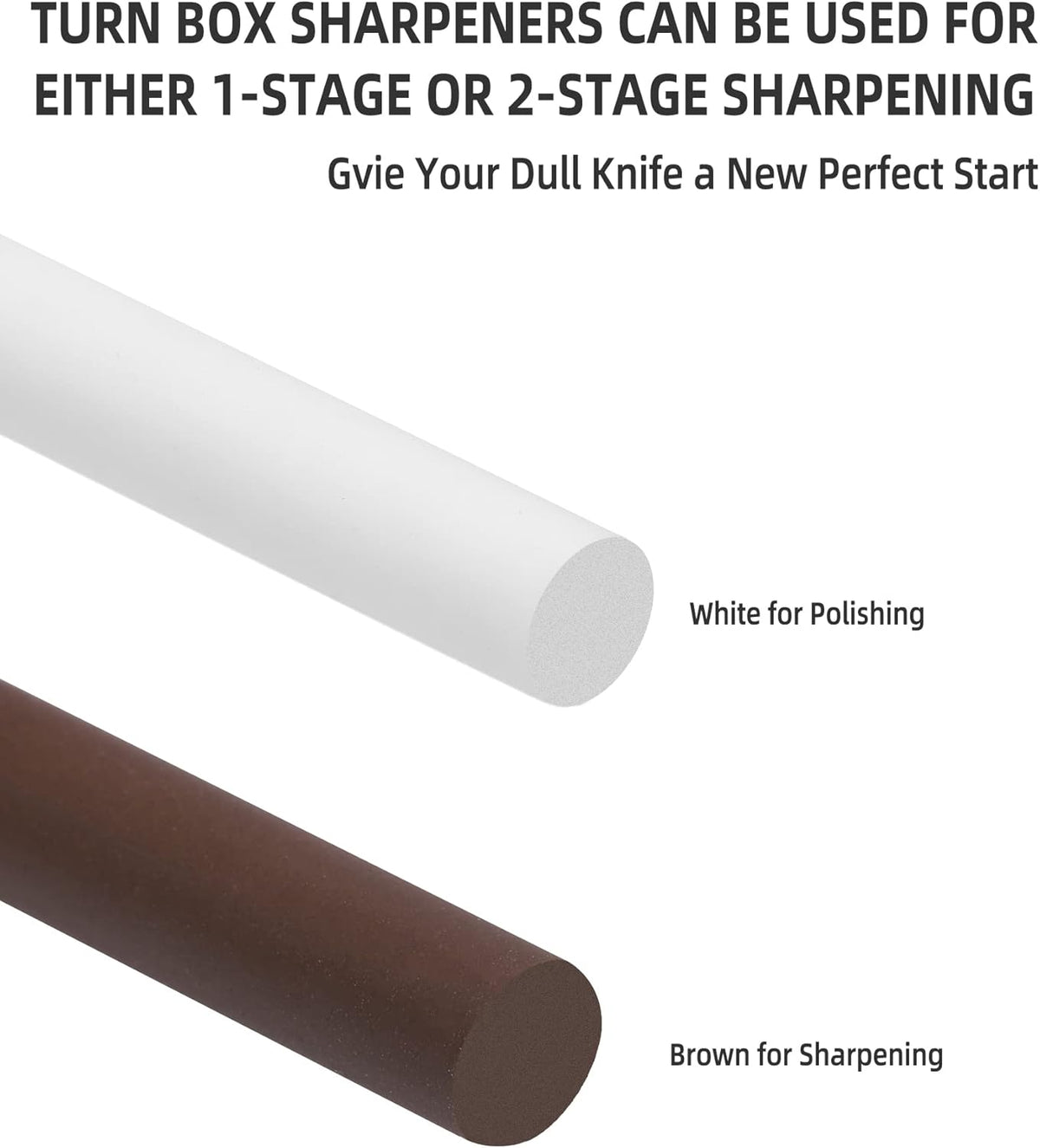 4-Rod Turn Box, Ceramic Sharpener Rod from Kitchen Sharpening Tool, Portable Manual Ceramic Sharpening Rod