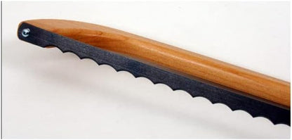 Bow Style Bread and Bagel Slicer, Natural Alder | Made in the USA, Bread Knife for slicing Sourdough, RIGHT HANDED