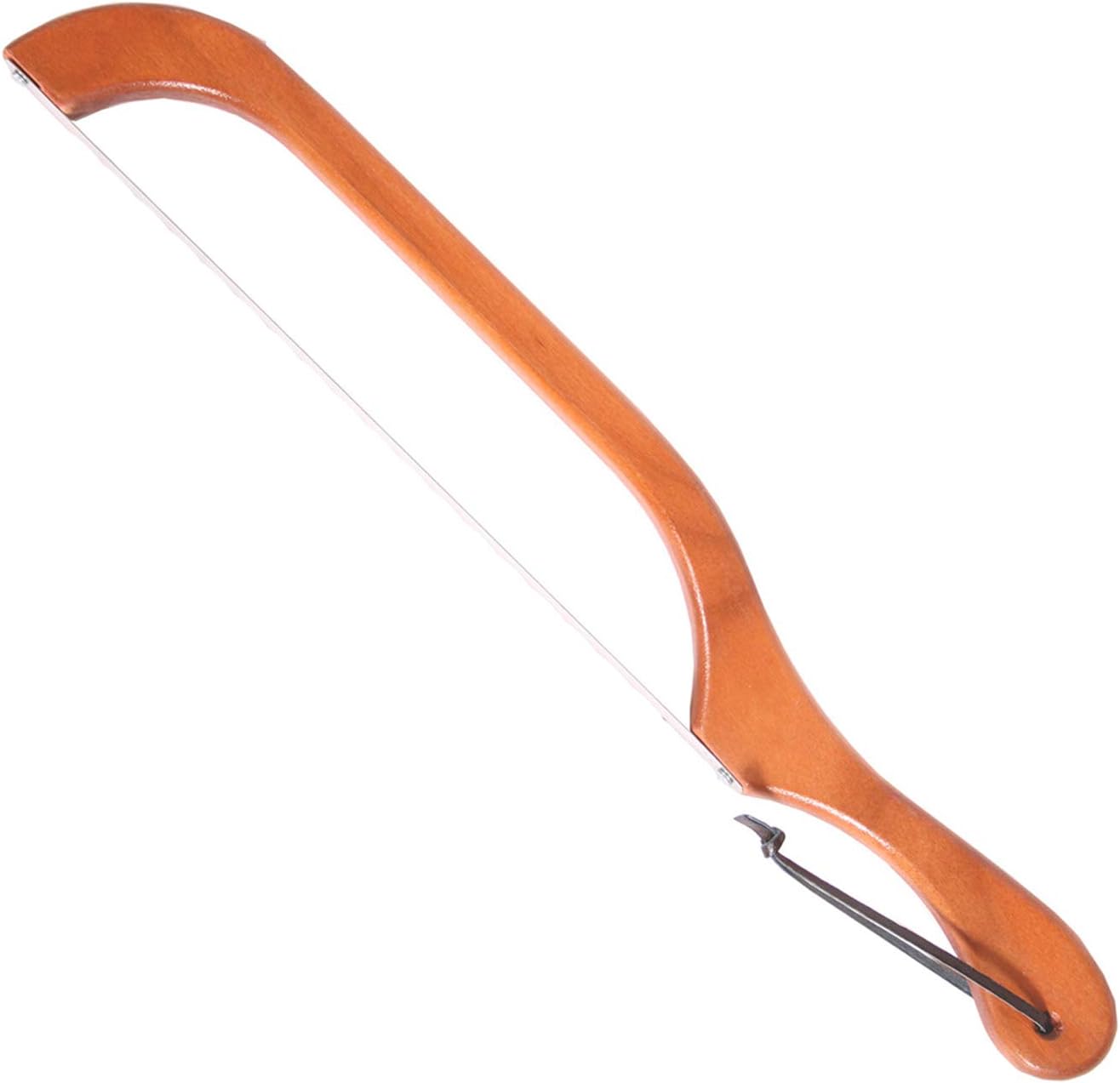 Bow Style Bread and Bagel Slicer, Natural Alder | Made in the USA, Bread Knife for slicing Sourdough, RIGHT HANDED