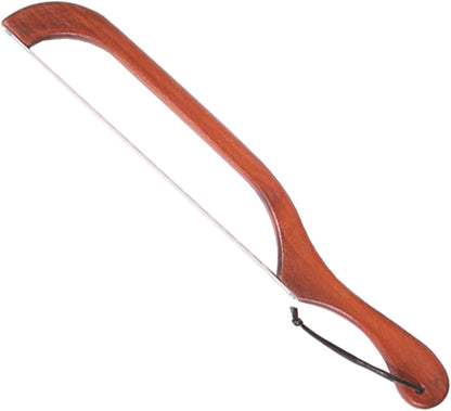 Bow Style Bread and Bagel Slicer, Natural Alder | Made in the USA, Bread Knife for slicing Sourdough, RIGHT HANDED