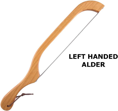 Bow Style Bread and Bagel Slicer, Natural Alder | Made in the USA, Bread Knife for slicing Sourdough, RIGHT HANDED
