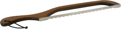 Bow Style Bread and Bagel Slicer, Natural Alder | Made in the USA, Bread Knife for slicing Sourdough, RIGHT HANDED