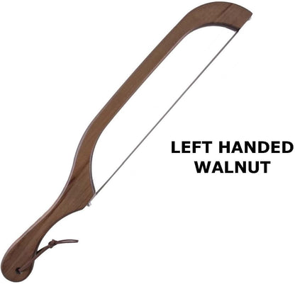 Bow Style Bread and Bagel Slicer, Natural Alder | Made in the USA, Bread Knife for slicing Sourdough, RIGHT HANDED
