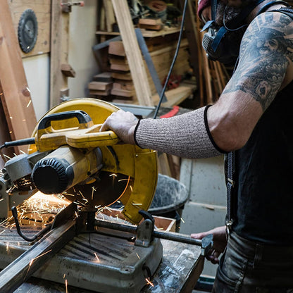 Cut Resistant Sleeves for Arm Protection, Bite-Proof Forearm Protector, Gardening Sleeves for Thin Skin