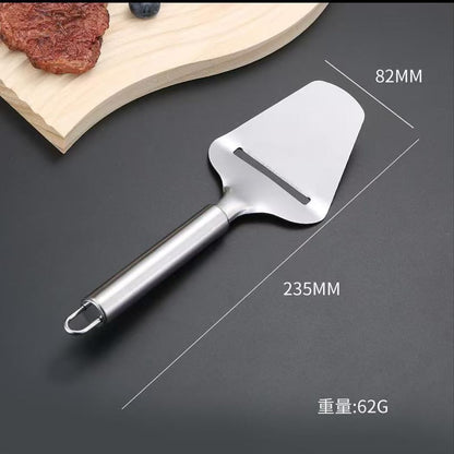Cheese Slicer - Cheese Cutter for Block Cheese, Cheddar up to Parmesan - Quilted Pattern reduces Resistance - Non-stick and Ergonomic Handheld