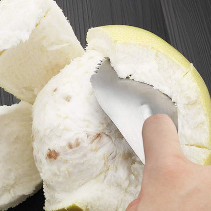 Orange Citrus Peelers, Grapefruit Knife Pomelo Citrus Peelers Stainless Steel Slicer Cutter Vegetable Peeler Kitchen Gadget, 11inch