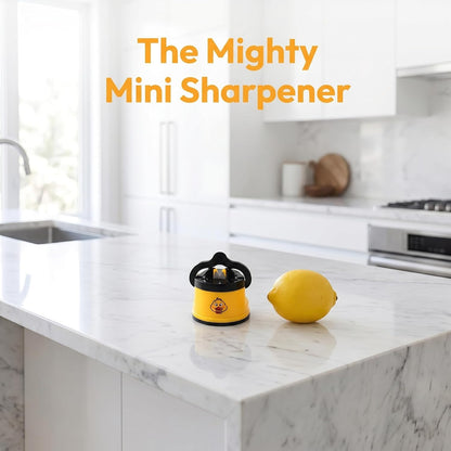 Hands Free Knife Sharpener with Suction Cup | Portable, Tungsten Carbide, Quick Sharpening, Suitable for Home Use, Camping, Hiking