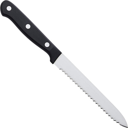 Wusthof 4107-7 Sausage knife, 5", Black
