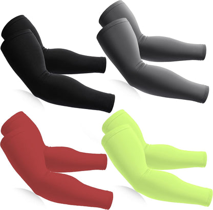 Cooling Compression Arm Sleeves for Men Women,UPF50 UV Sun Protection Sleeves for Work Sport Tattoo Cover Up