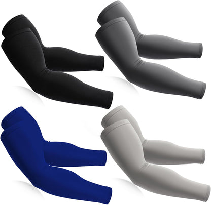 Cooling Compression Arm Sleeves for Men Women,UPF50 UV Sun Protection Sleeves for Work Sport Tattoo Cover Up