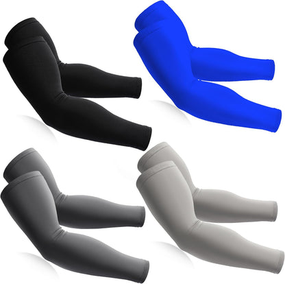 Cooling Compression Arm Sleeves for Men Women,UPF50 UV Sun Protection Sleeves for Work Sport Tattoo Cover Up