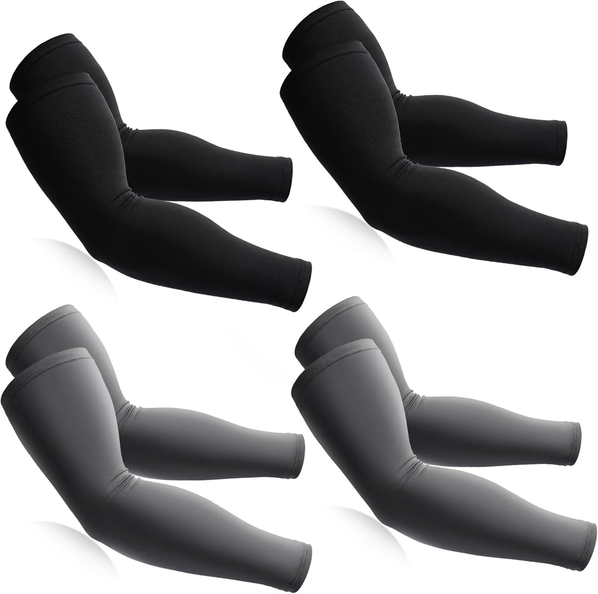 Cooling Compression Arm Sleeves for Men Women,UPF50 UV Sun Protection Sleeves for Work Sport Tattoo Cover Up