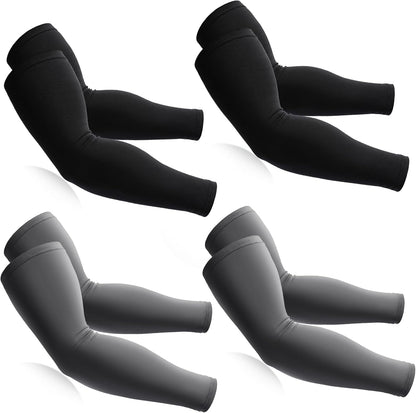Cooling Compression Arm Sleeves for Men Women,UPF50 UV Sun Protection Sleeves for Work Sport Tattoo Cover Up