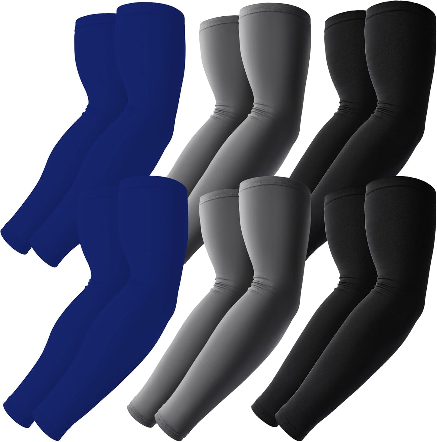 Cooling Compression Arm Sleeves for Men Women,UPF50 UV Sun Protection Sleeves for Work Sport Tattoo Cover Up