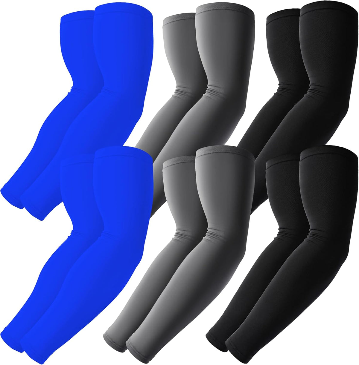 Cooling Compression Arm Sleeves for Men Women,UPF50 UV Sun Protection Sleeves for Work Sport Tattoo Cover Up