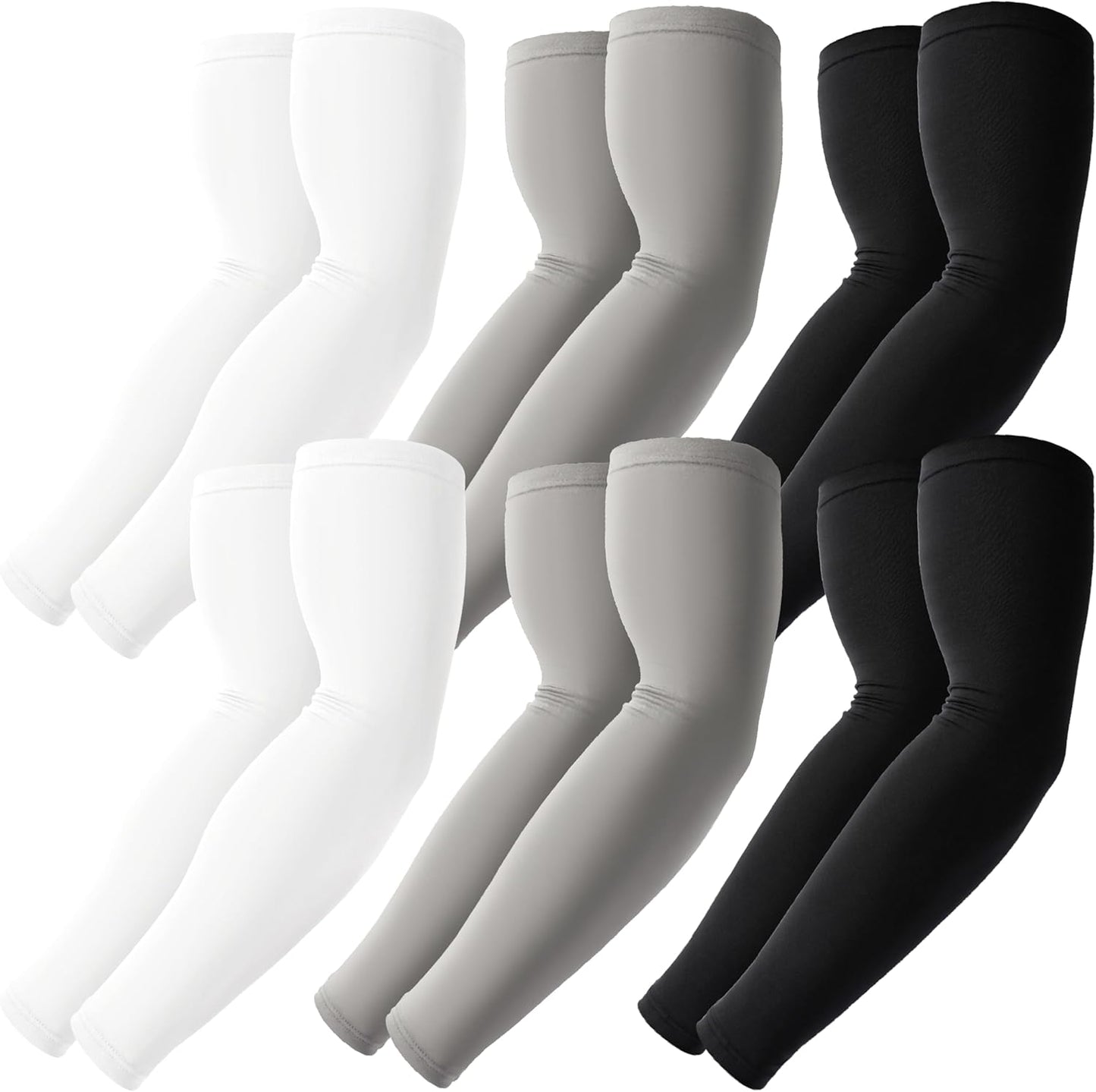 Cooling Compression Arm Sleeves for Men Women,UPF50 UV Sun Protection Sleeves for Work Sport Tattoo Cover Up
