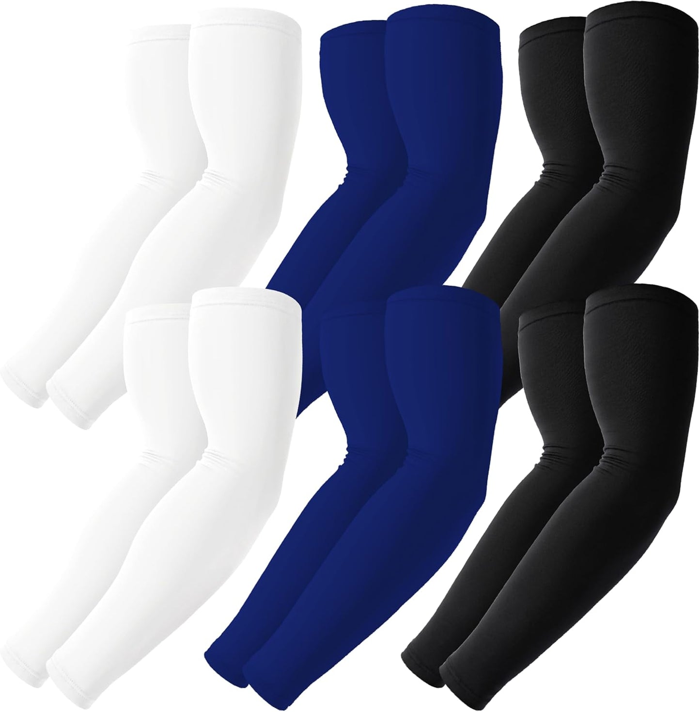 Cooling Compression Arm Sleeves for Men Women,UPF50 UV Sun Protection Sleeves for Work Sport Tattoo Cover Up
