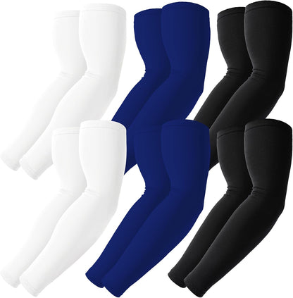 Cooling Compression Arm Sleeves for Men Women,UPF50 UV Sun Protection Sleeves for Work Sport Tattoo Cover Up