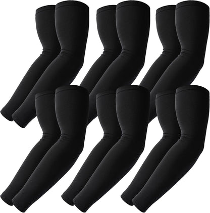 Cooling Compression Arm Sleeves for Men Women,UPF50 UV Sun Protection Sleeves for Work Sport Tattoo Cover Up