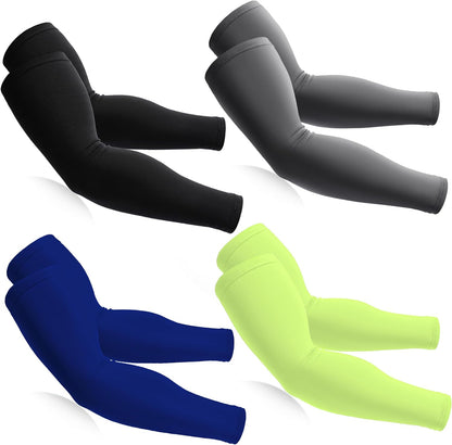 Cooling Compression Arm Sleeves for Men Women,UPF50 UV Sun Protection Sleeves for Work Sport Tattoo Cover Up