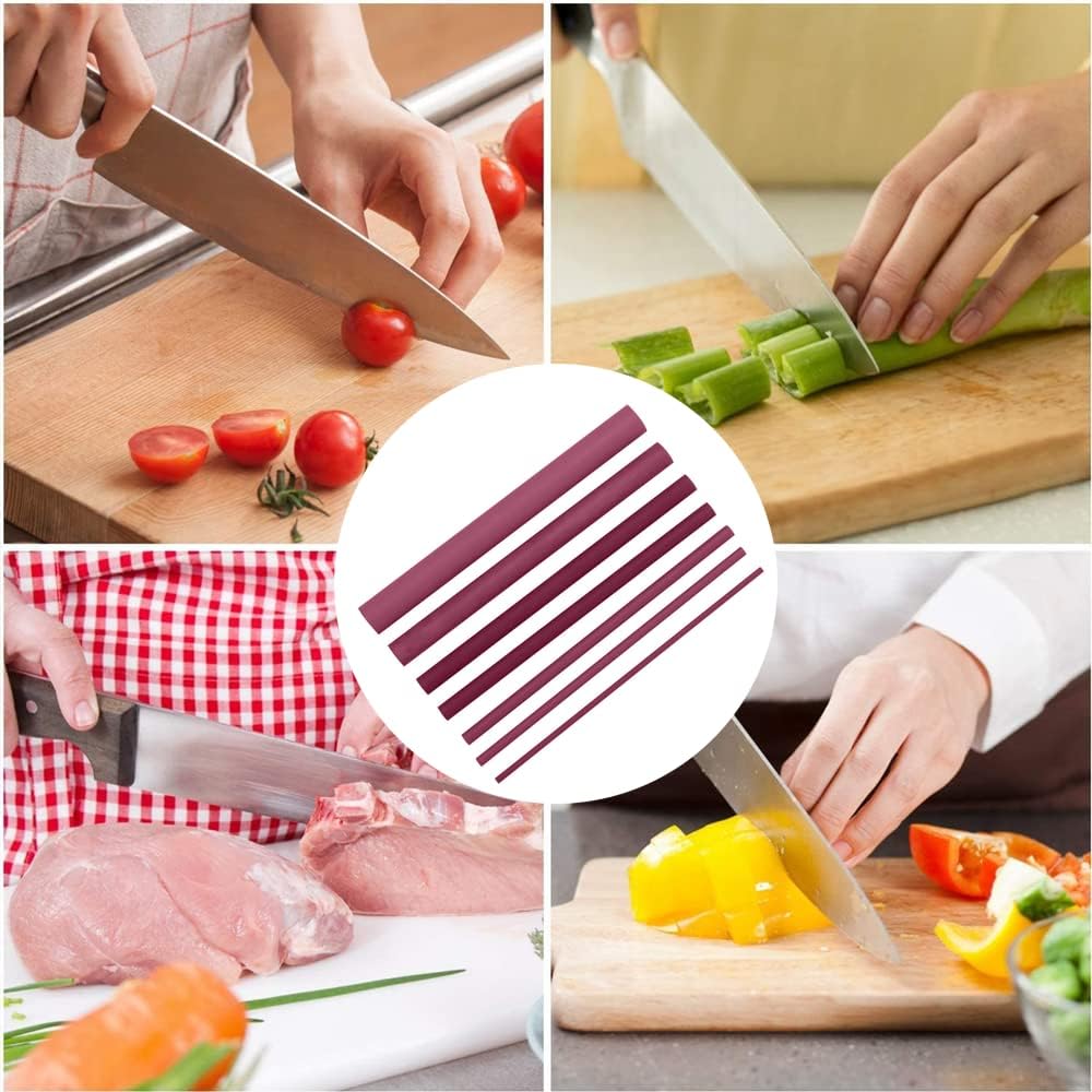 3000 Grits Ruby Abrasives Polishing Sharpener Whetstone Cone Ruby Oil Stone Sharpening Accessory For All Knifes Kitchen Tools-6pcs
