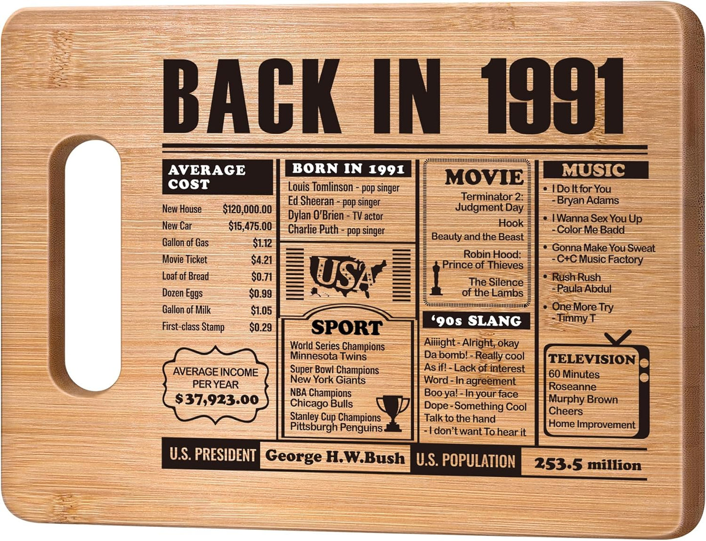 70th Birthday Gifts for Women Men, 70 Year Old Birthday Gifts Woman Man,70 Years Gifts for Mom Dad Grandparents Wedding Anniversary, Back In 1956 70s Birthday Decorations Bamboo Cutting Board