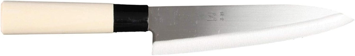 Japanese Paring Knife 4-Inch, High Carbon Stainless Steel Fruit Knife with Wooden Handle and Sheath, Small Utility Kitchen Knife for Peeling, Coring, Mincing, Made in Japan