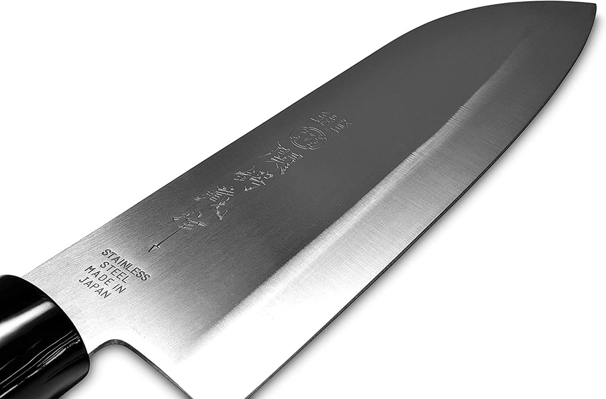 Japanese Paring Knife 4-Inch, High Carbon Stainless Steel Fruit Knife with Wooden Handle and Sheath, Small Utility Kitchen Knife for Peeling, Coring, Mincing, Made in Japan