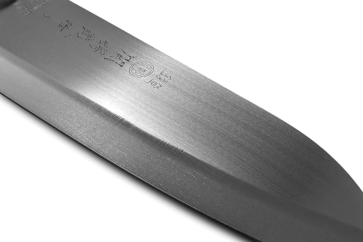 Japanese Paring Knife 4-Inch, High Carbon Stainless Steel Fruit Knife with Wooden Handle and Sheath, Small Utility Kitchen Knife for Peeling, Coring, Mincing, Made in Japan