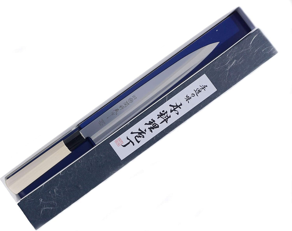 Japanese Paring Knife 4-Inch, High Carbon Stainless Steel Fruit Knife with Wooden Handle and Sheath, Small Utility Kitchen Knife for Peeling, Coring, Mincing, Made in Japan