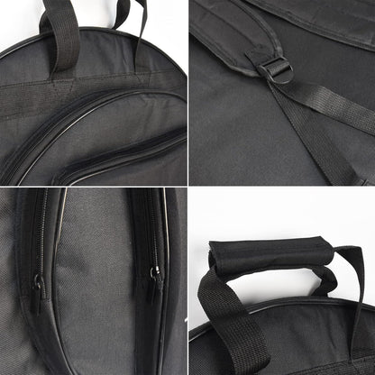 22" Cymbal Gig Bag with Carry Handle, Durable Shoulder Straps and Double Pockets, Great for Dust-Proof Storage