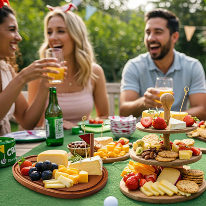 Golf Cheese Board Gift Set Father Day Gift for Dad Party Favor Prizes Charcuterie Wood Board with Knives and Box for Party Tournament Birthday Game(Carbonized Bamboo Wood, Golf)